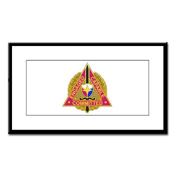 ECC - M01 - 02 - DUI - Expeditionary Contracting Command - Small Framed Print