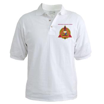 ECC - A01 - 04 - DUI - Expeditionary Contracting Command with Text - Golf Shirt - Click Image to Close