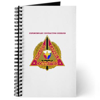 ECC - M01 - 02 - DUI - Expeditionary Contracting Command with Text - Journal