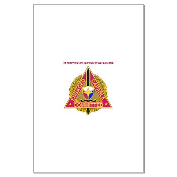 ECC - M01 - 02 - DUI - Expeditionary Contracting Command with Text - Large Poster