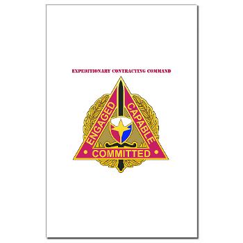 ECC - M01 - 02 - DUI - Expeditionary Contracting Command with Text - Mini Poster Print - Click Image to Close