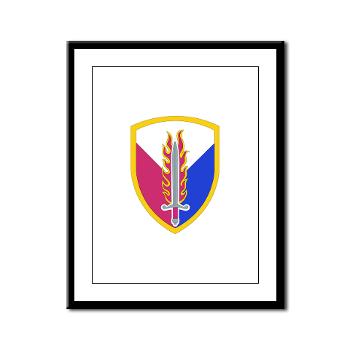 ECC409SB - M01 - 02 - SSI - 409th Support Bde - Framed Panel Print - Click Image to Close