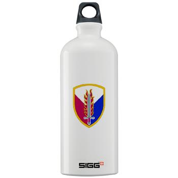 ECC409SB - M01 - 03 - SSI - 409th Support Bde - Sigg Water Bottle 1.0L - Click Image to Close