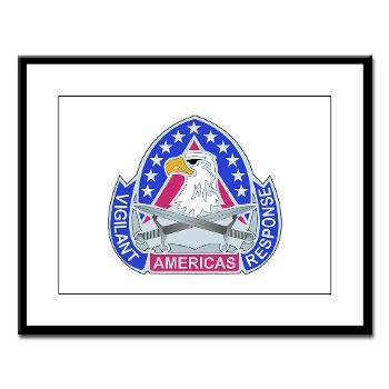 ECC410SB - M01 - 02 - DUI - 410th Contracting Support Bde - Large Framed Print