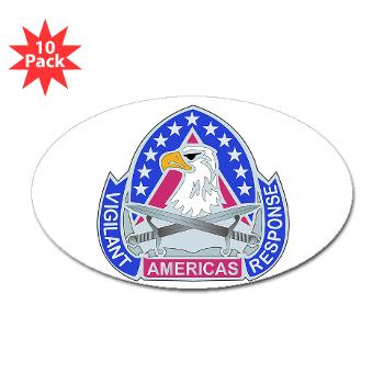 ECC410SB - M01 - 01 - DUI - 410th Contracting Support Bde - Sticker (Oval 10 pk) - Click Image to Close