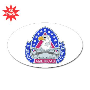 ECC410SB - M01 - 01 - DUI - 410th Contracting Support Bde - Sticker (Oval 50 pk) - Click Image to Close