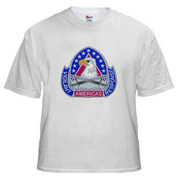 ECC410SB - A01 - 04 - DUI - 410th Contracting Support Bde - White T-Shirt - Click Image to Close