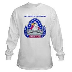 ECC410SB - A01 - 03 - DUI - 410th Contracting Support Bde with text - Long Sleeve T-Shirt - Click Image to Close