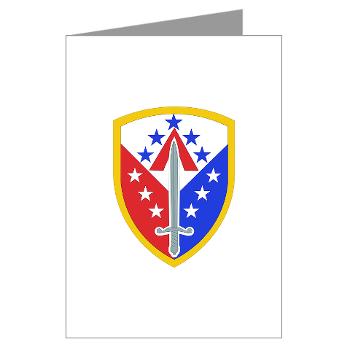 ECC410SB - M01 - 02 - SSI - 410th Support Bde - Greeting Cards (Pk of 10)