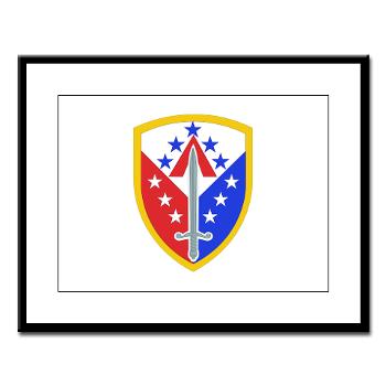 ECC410SB - M01 - 02 - SSI - 410th Support Bde - Large Framed Print - Click Image to Close