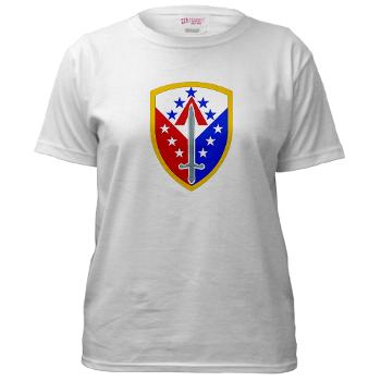 ECC410SB - A01 - 04 - SSI - 410th Support Bde - Women's T-Shirt