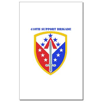 ECC410SB - M01 - 02 - SSI - 410th Support Bde with text - Mini Poster Print - Click Image to Close