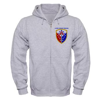 ECC410SB - A01 - 03 - SSI - 410th Support Bde with text - Zip Hoodie