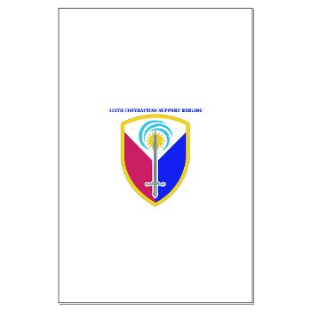 ECC413CSB - M01 - 02 - SSI - 413th Support Brigade with text - Large Poster - Click Image to Close