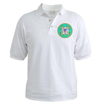 EMBLEMUSCG - A01 - 04 - EMBLEM - USCG - Golf Shirt