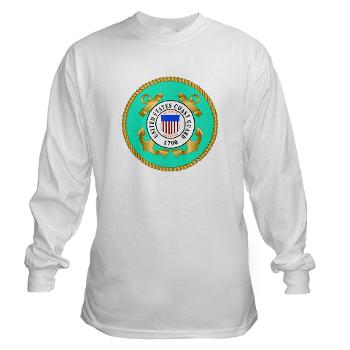 EMBLEMUSCG - A01 - 03 - EMBLEM - USCG - Long Sleeve T-Shirt