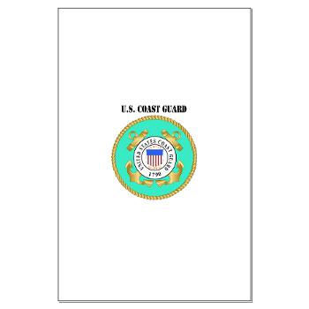EMBLEMUSCG - M01 - 02 - EMBLEM - USCG WITH TEXT - Large Poster - Click Image to Close
