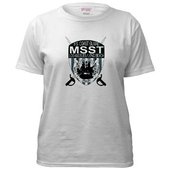 EUSCGMSSTLALB - A01 - 04 - EMBLEM - USCG - MSST - LALB - Women's T-Shirt - Click Image to Close