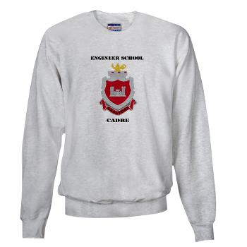 ESC - A01 - 03 - DUI - Engineer School Cadre with Text Sweatshirt