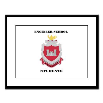 ESS - M01 - 02 - DUI - Engineer School Students with Text Large Framed Print