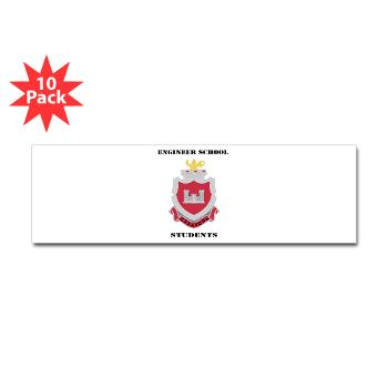 ESS - M01 - 01 - DUI - Engineer School Students with Text Sticker (Bumper 10 pk) - Click Image to Close