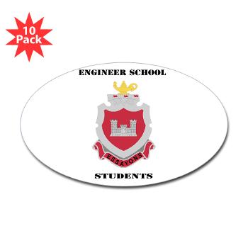 ESS - M01 - 01 - DUI - Engineer School Students with Text Sticker (Oval 10 pk)
