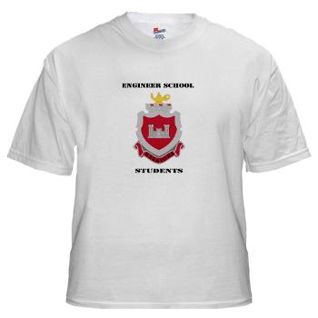 ESS - A01 - 04 - DUI - Engineer School Students with Text White T-Shirt