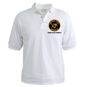 ESU - A01 - 04 - SSI - ROTC - Emporia State University with Text - Golf Shirt
