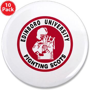 EUP - M01 - 01 - SSI - ROTC - Edinboro University of Pennsylvania - 3.5" Button (10 pack)