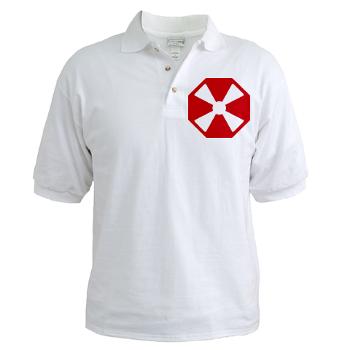 EUSA - A01 - 04 - SSI - Eighth Army (EUSA) - Golf Shirt - Click Image to Close