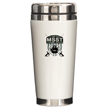 EUSCGMSSTLALB - M01 - 03 - EMBLEM - USCG - MSST - LALB - Ceramic Travel Mug