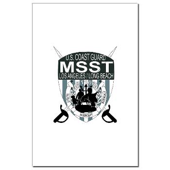 EUSCGMSSTLALB - M01 - 02 - EMBLEM - USCG - MSST - LALB - Mini Poster Print