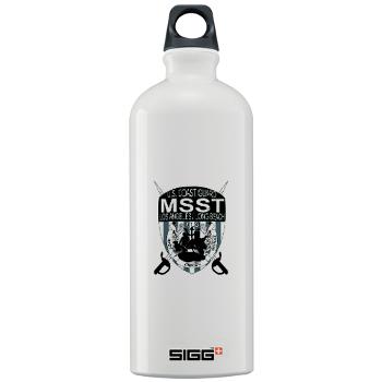 EUSCGMSSTLALB - M01 - 03 - EMBLEM - USCG - MSST - LALB - Sigg Water Bottle 1.0L