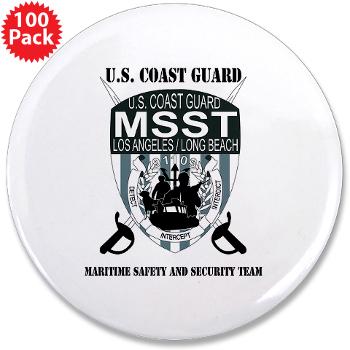 EUSCGMSSTLALB - M01 - 01 - EMBLEM - USCG - MSST - LALB with text - 3.5" Button (100 pack) - Click Image to Close