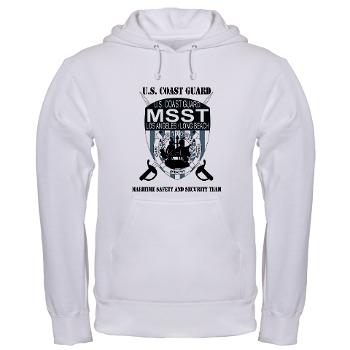 EUSCGMSSTLALB - A01 - 03 - EMBLEM - USCG - MSST - LALB with text - Hooded Sweatshirt - Click Image to Close