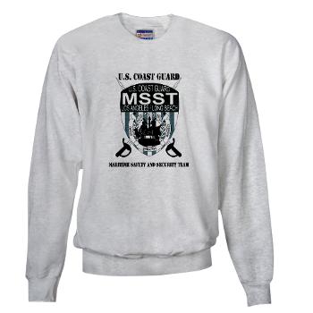 EUSCGMSSTLALB - A01 - 03 - EMBLEM - USCG - MSST - LALB with text - Sweatshirt