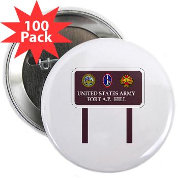 FAPH - M01 - 01 - Fort A. P. Hill - 2.25" Button (100 pack) - Click Image to Close