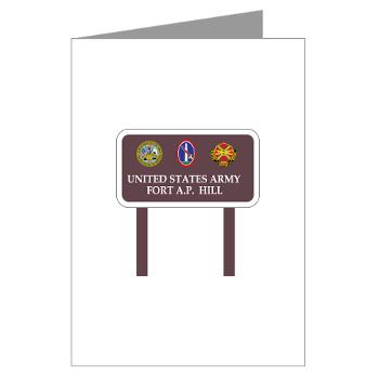 FAPH - M01 - 02 - Fort A. P. Hill - Greeting Cards (Pk of 10)