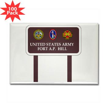 FAPH - M01 - 01 - Fort A. P. Hill - Rectangle Magnet (100 pack) - Click Image to Close