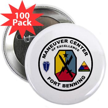 FB - M01 - 01 - Fort Benning - 2.25" Button (100 pack) - Click Image to Close
