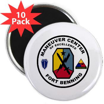 FB - M01 - 01 - Fort Benning - 2.25" Magnet (10 pack)