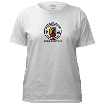 FB - A01 - 04 - Fort Benning with Text - Women's T-Shirt