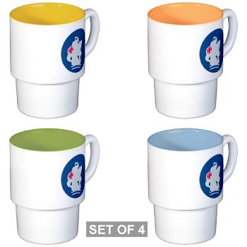 FBuchanan - M01 - 03 - Fort Buchanan - Stackable Mug Set (4 mugs)