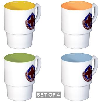 FCDENTAC - M01 - 03 - DUI - Fort Carson DENTAC - Stackable Mug Set (4 mugs)