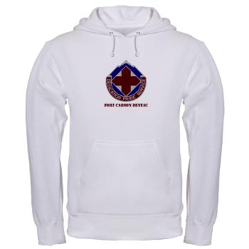 FCDENTAC - A01 - 03 - DUI - Fort Carson DENTAC with Text - Hooded Sweatshirt