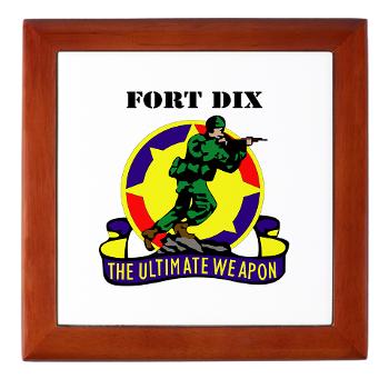 FD - M01 - 03 - Fort Dix with Text - Keepsake Box