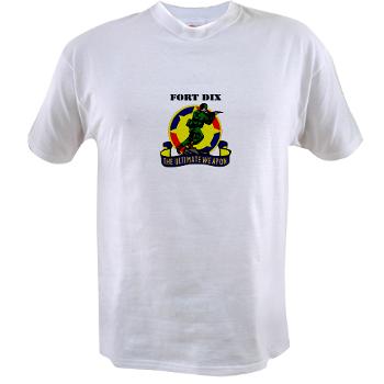 FD - A01 - 04 - Fort Dix with Text - Value T-shirt