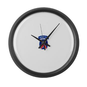 FD - M01 - 03 - Fort Drum - Large Wall Clock