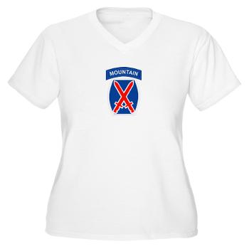 FD - A01 - 04 - Fort Drum - Women's V-Neck T-Shirt