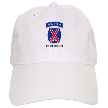 FD - A01 - 01 - Fort Drum with Text - Cap - Click Image to Close